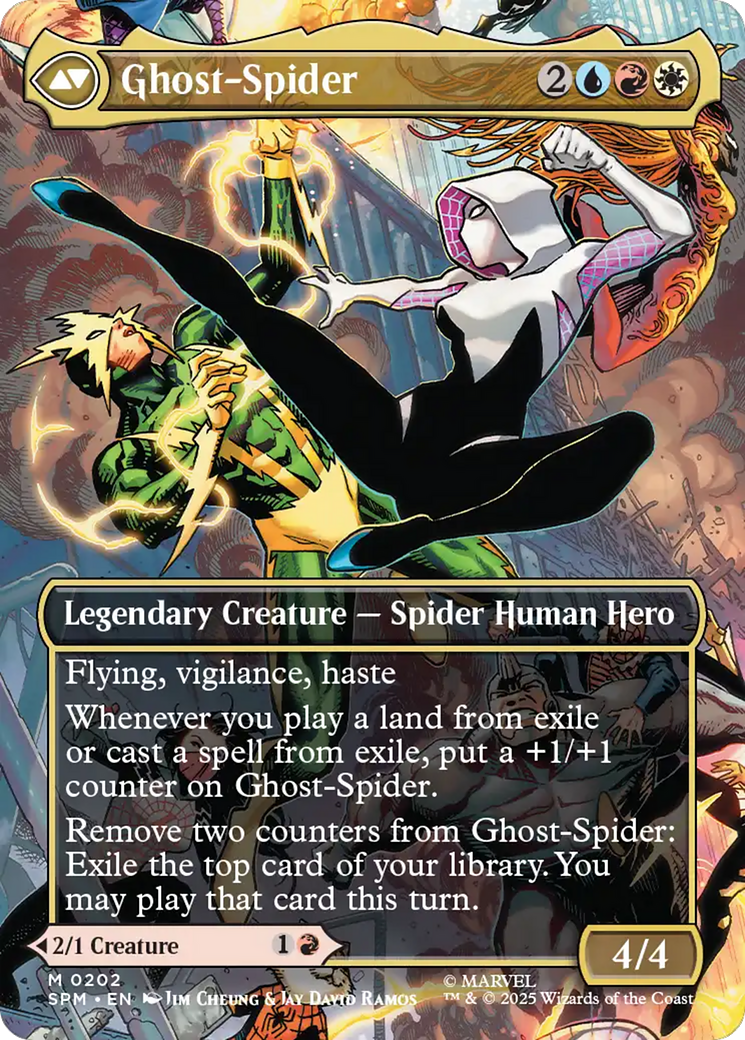 Gwen Stacy // Ghost-Spider (back)