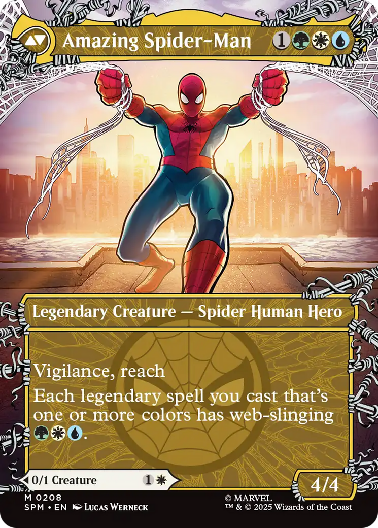 Peter Parker // Amazing Spider-Man (back)