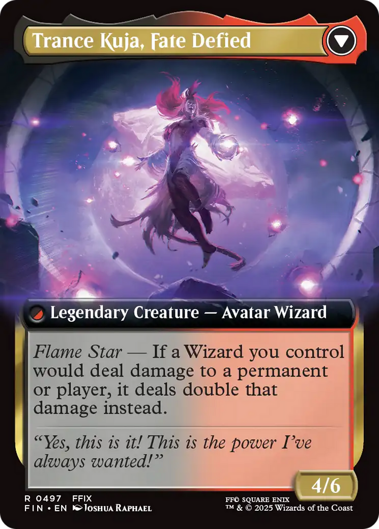 Kuja, Genome Sorcerer // Trance Kuja, Fate Defied - reverse side