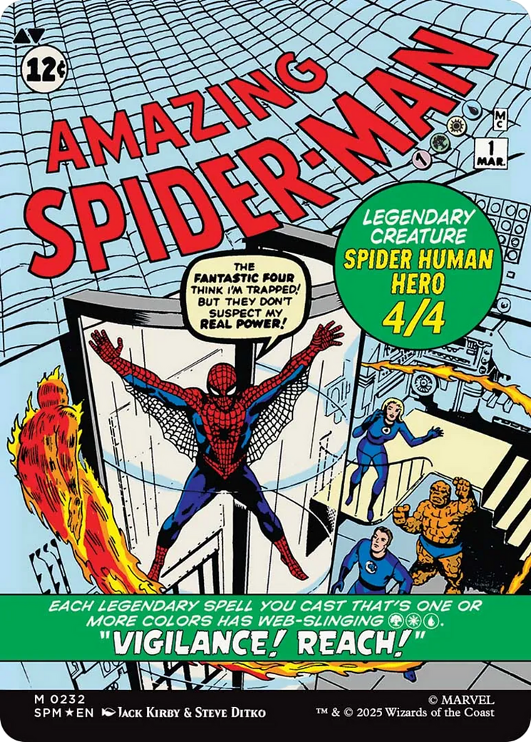 Peter Parker // Amazing Spider-Man (back)
