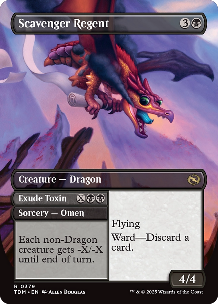 Scavenger Regent // Exude Toxin // Scavenger Regent - reverse side