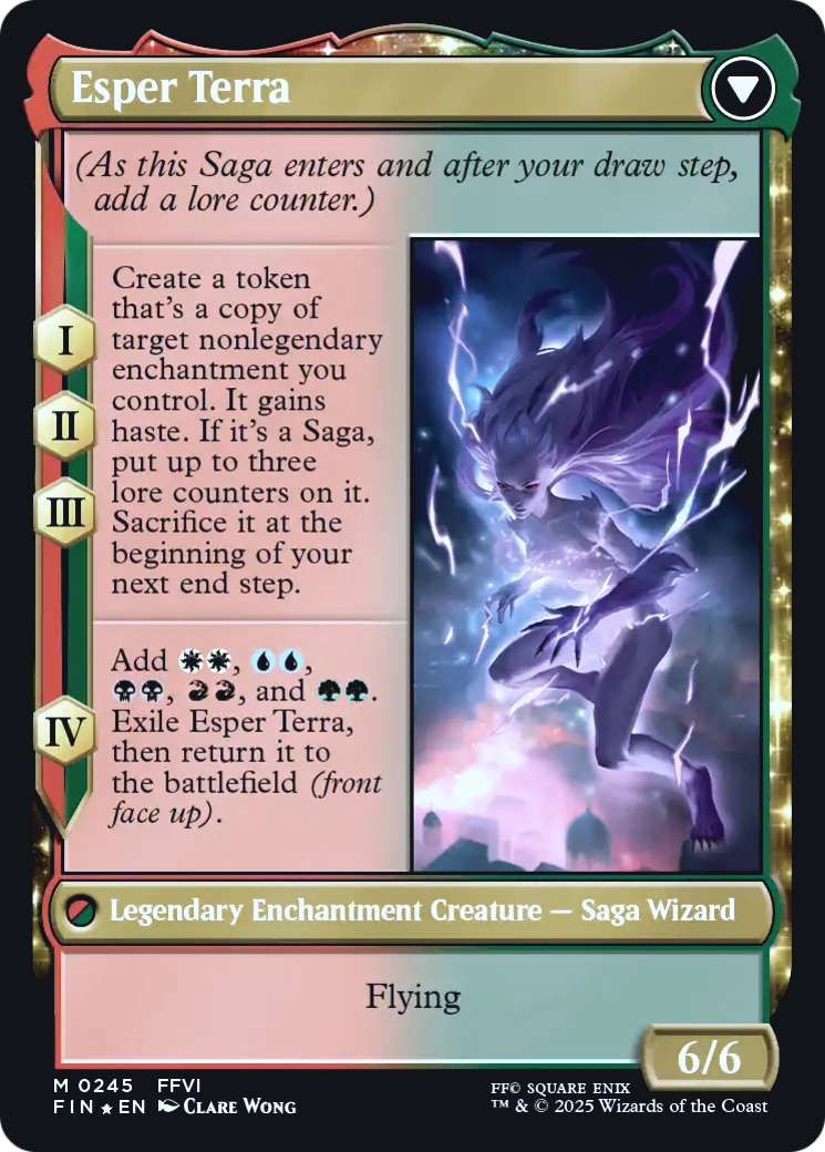 Terra, Magical Adept // Esper Terra (back)