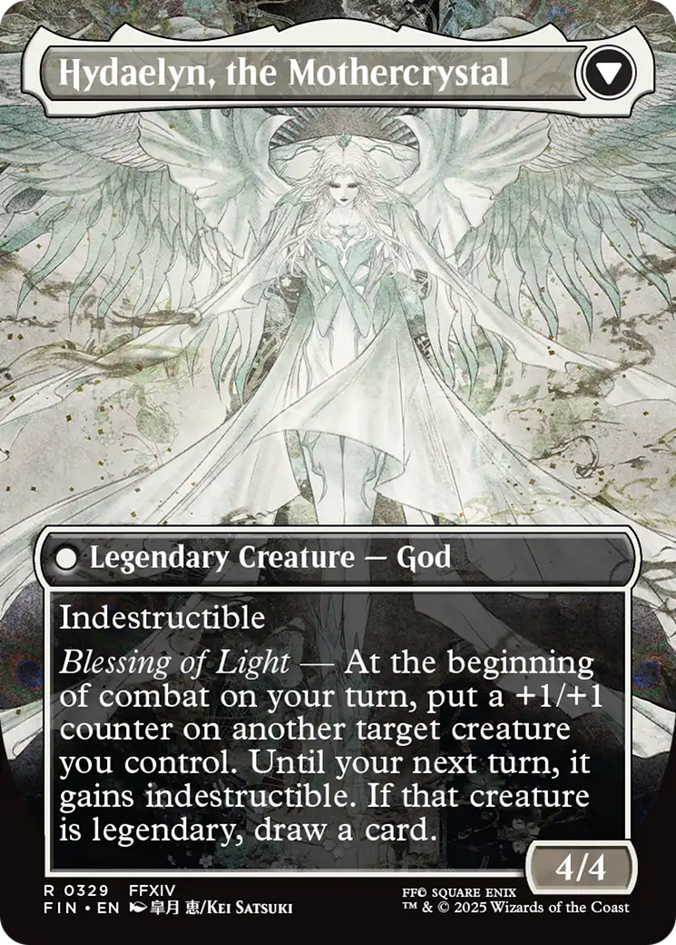 Venat, Heart of Hydaelyn // Hydaelyn, the Mothercrystal - reverse side