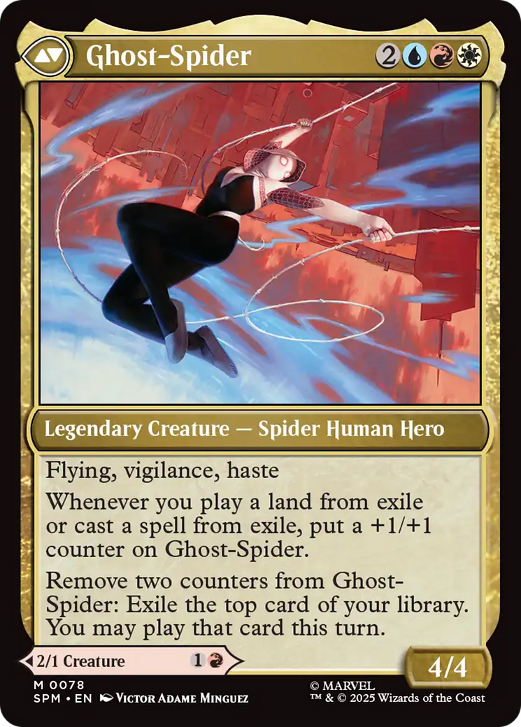 Gwen Stacy // Ghost-Spider (back)