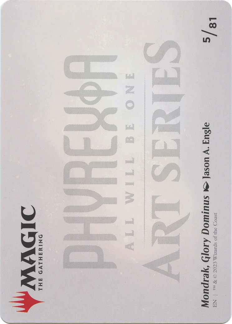 Mondrak, Glory Dominus // Mondrak, Glory Dominus - reverse side