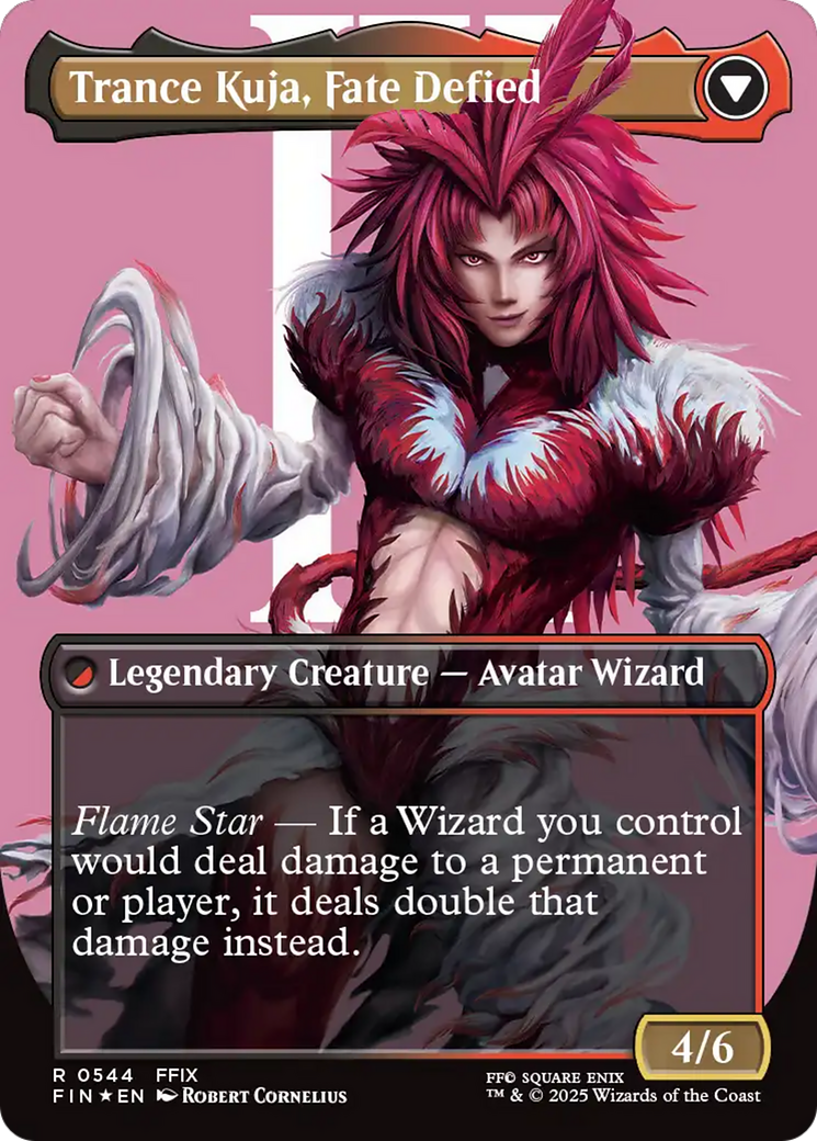 Kuja, Genome Sorcerer // Trance Kuja, Fate Defied - reverse side