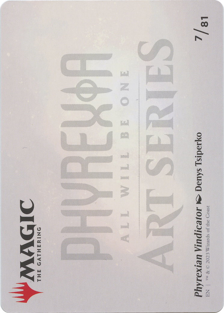 Phyrexian Vindicator // Phyrexian Vindicator - reverse side