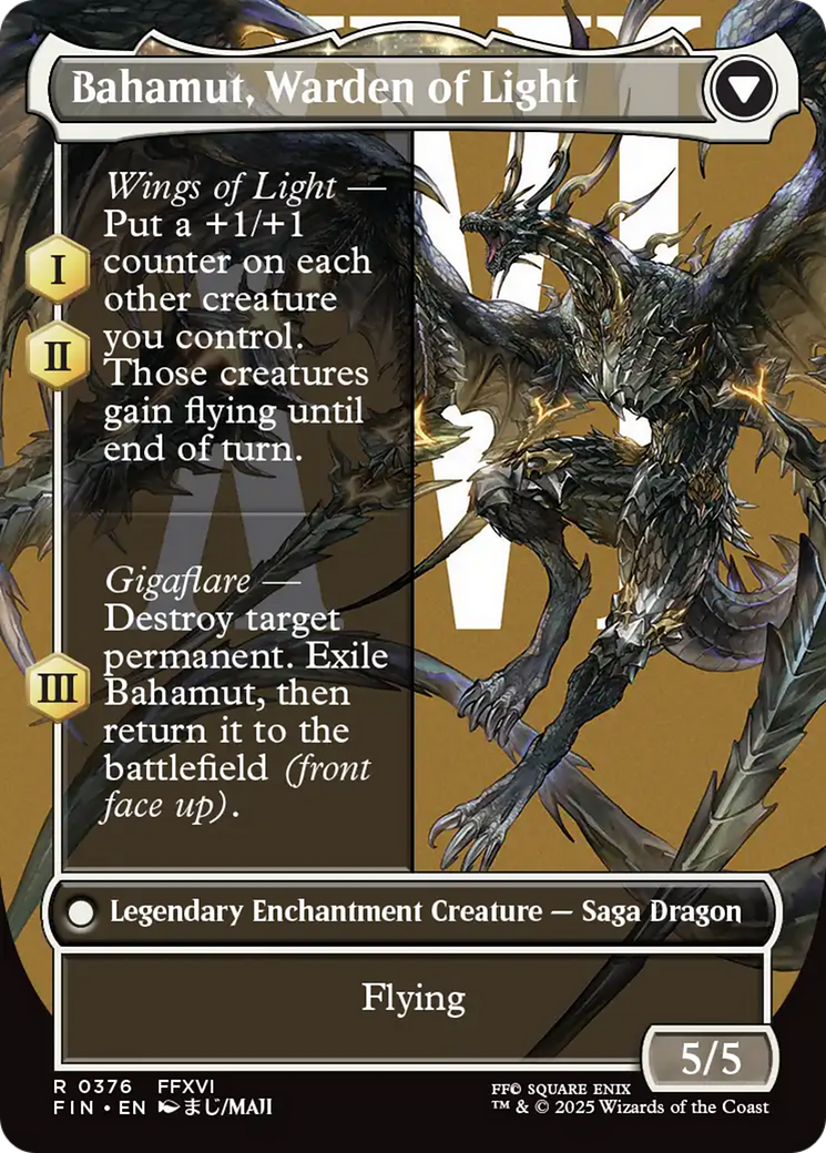 Dion, Bahamut's Dominant // Bahamut, Warden of Light - reverse side
