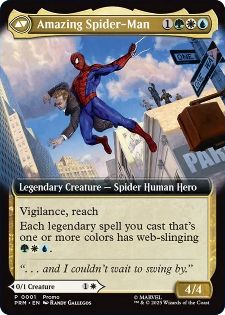 Peter Parker // Amazing Spider-Man (back)