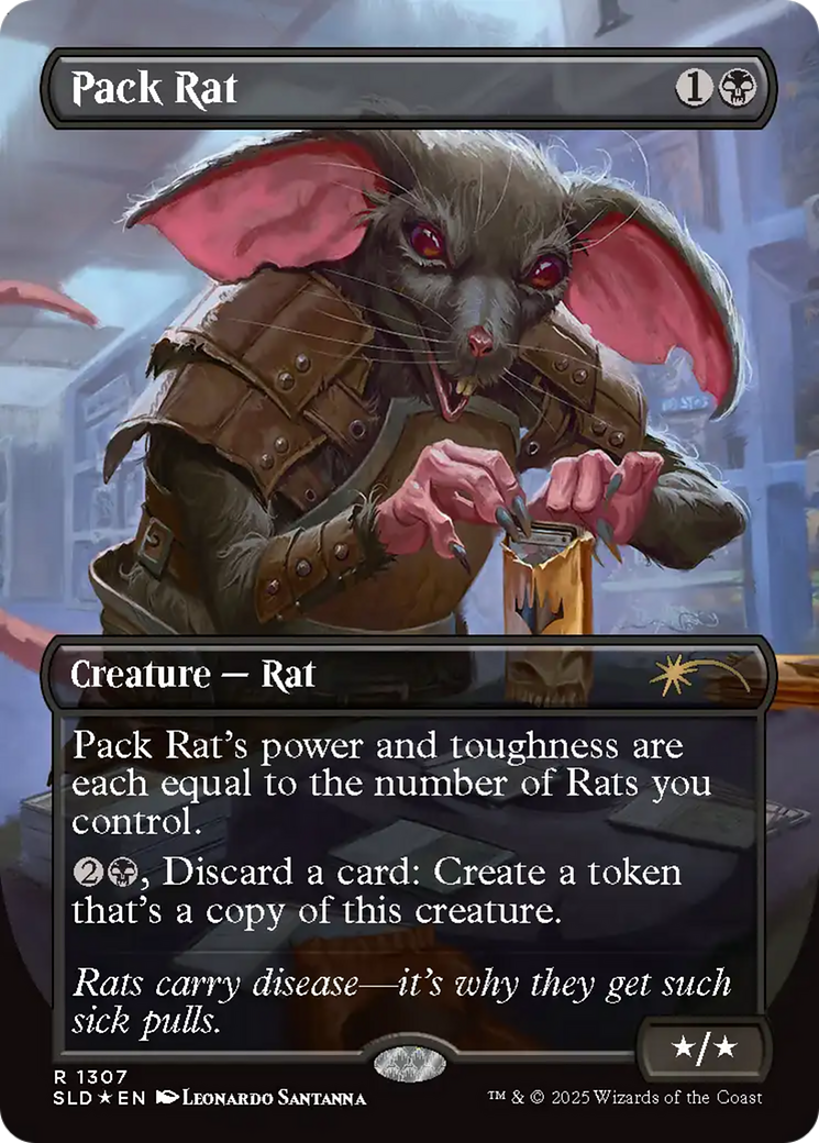 Pack Rat - Leonardo Santanna (2025) Rats carry disease—it's why they get such sick pulls.