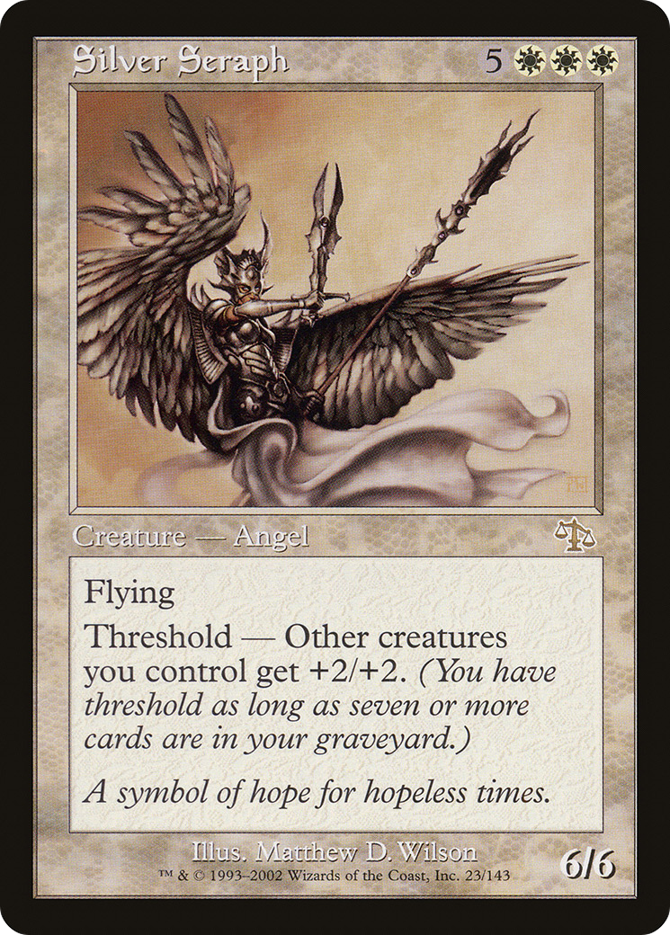 Silver Seraph · Judgment (JUD) #23 · Scryfall Magic The Gathering 