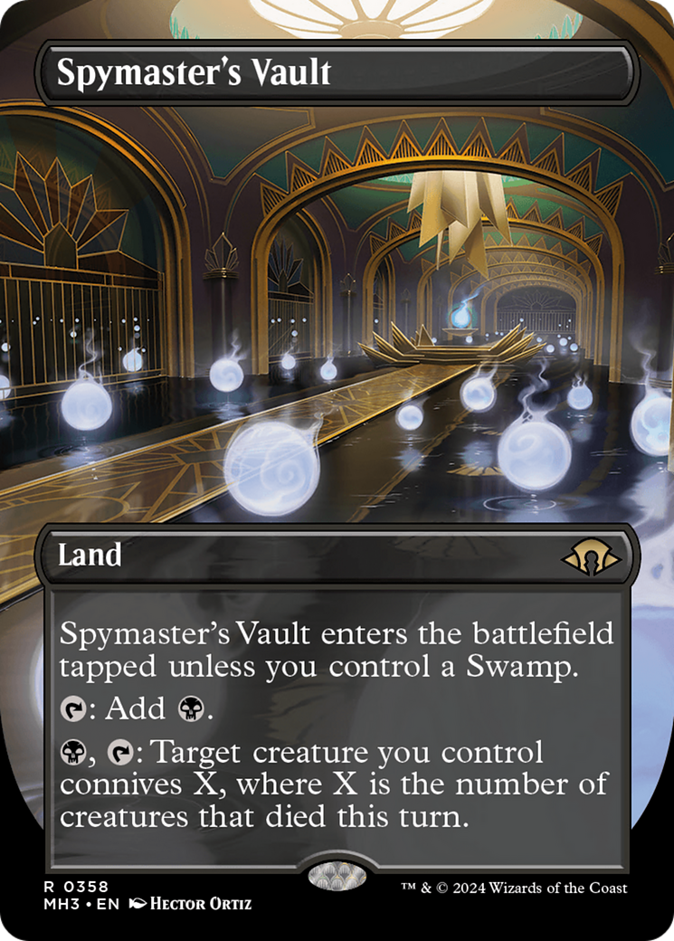 Spymaster's Vault · Modern Horizons 3 (MH3) #358 · Scryfall