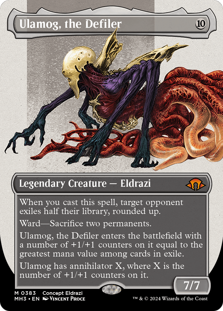 格安販売の Ulamog, the #383 (MH3) 3 Horizons Modern · Defiler マジック：ザ・ギャザリング