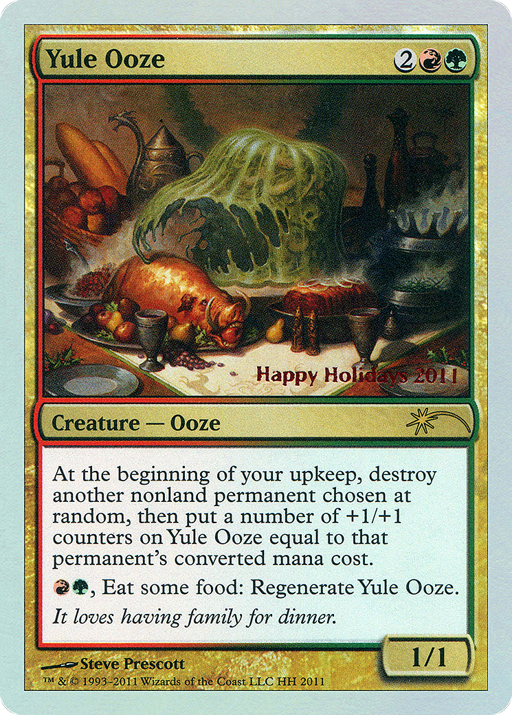 Yule Ooze · Happy Holidays (HHO) #11 · Scryfall Magic: The 