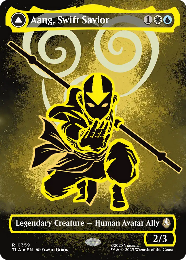 Aang, Swift Savior // Aang and La, Ocean's Fury