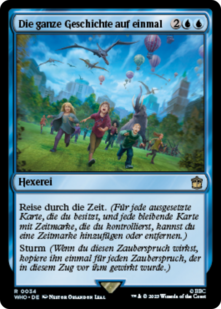 Die ganze Geschichte auf einmal (All of History, All at Once) · Doctor ...