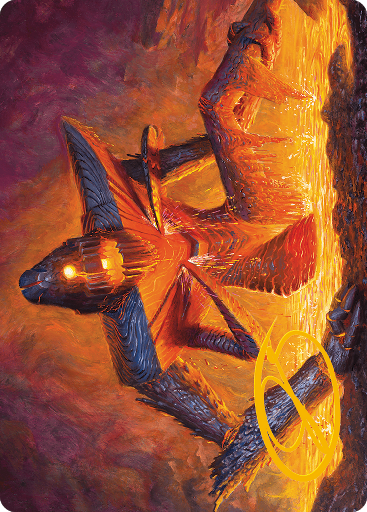 Molten Gatekeeper // Molten Gatekeeper · Modern Horizons 3 Art Series ...