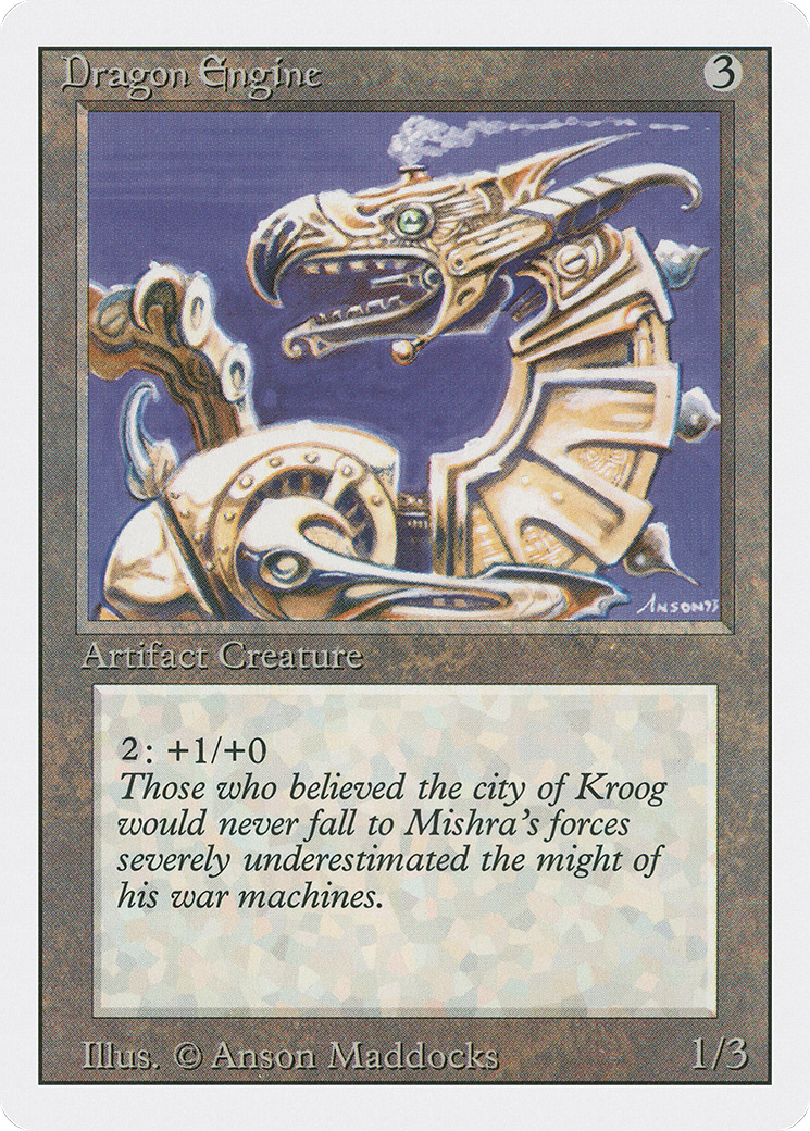 Dragon Engine (MP) Revised Edition 3ED Magic MTG - Picture 1 of 1