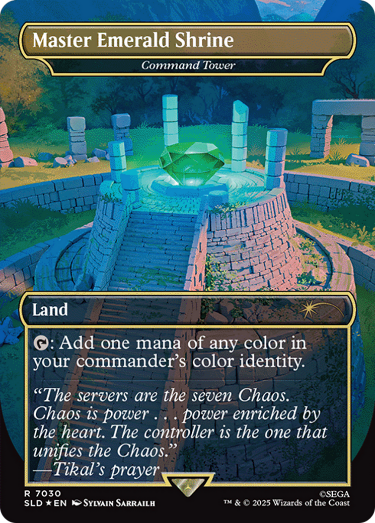 Command Tower - Sylvain Sarrailh (2050) "The servers are the seven Chaos. power enriched by Chaos is power the heart. The controller is the one that unifies the Chaos."
—Tikal's prayer