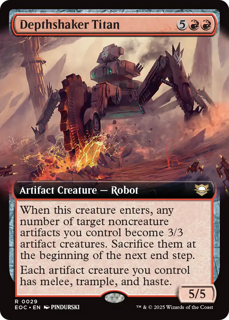 Depthshaker Titan · Edge of Eternities Commander (EOC) #29
