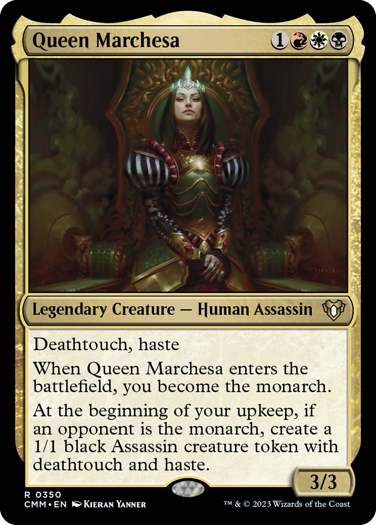 Queen Marchesa · Commander Masters (CMM) #350 · Scryfall Magic The ...