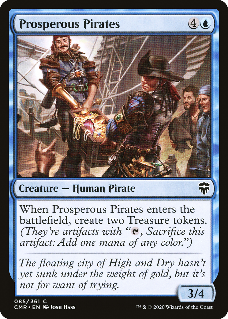 Prosperous Pirates · Commander Legends (CMR) #85 · Scryfall Magic The  Gathering Search