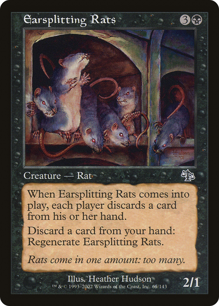 Bring Back the Rats! —