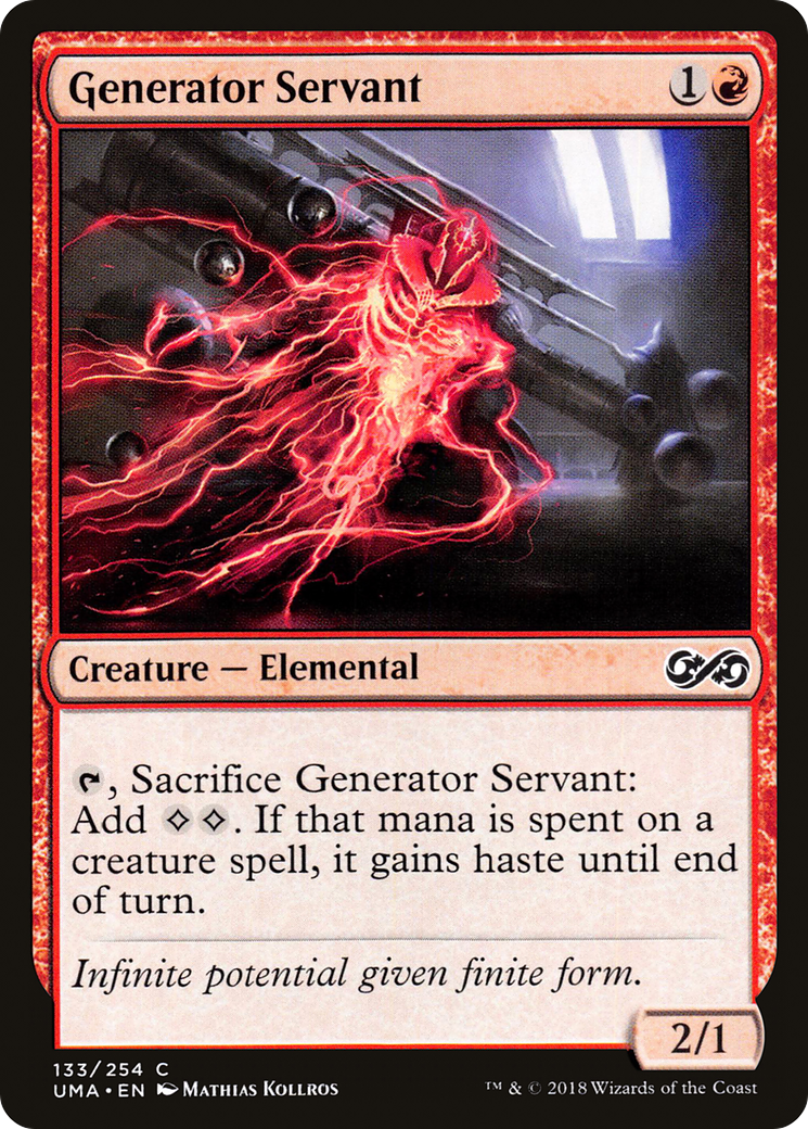 Generator Servant · Ultimate Masters #133 · Magic: The Search