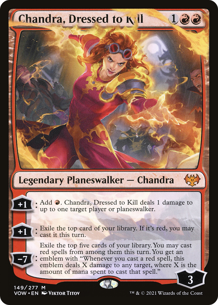 Chandra, Dressed to Kill · Innistrad: Crimson Vow (VOW) #149