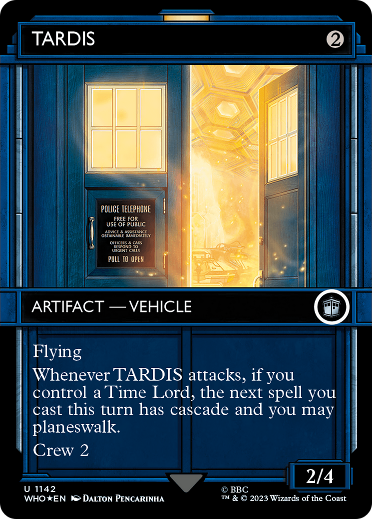 TARDIS · Doctor Who (WHO) #1142 · Scryfall Magic The Gathering Search