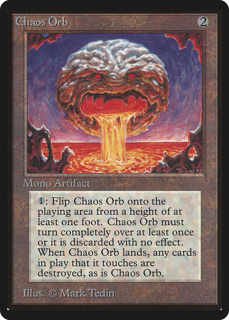 Chaos Orb · Limited Edition Beta (LEB) #236 · Scryfall Magic: The 