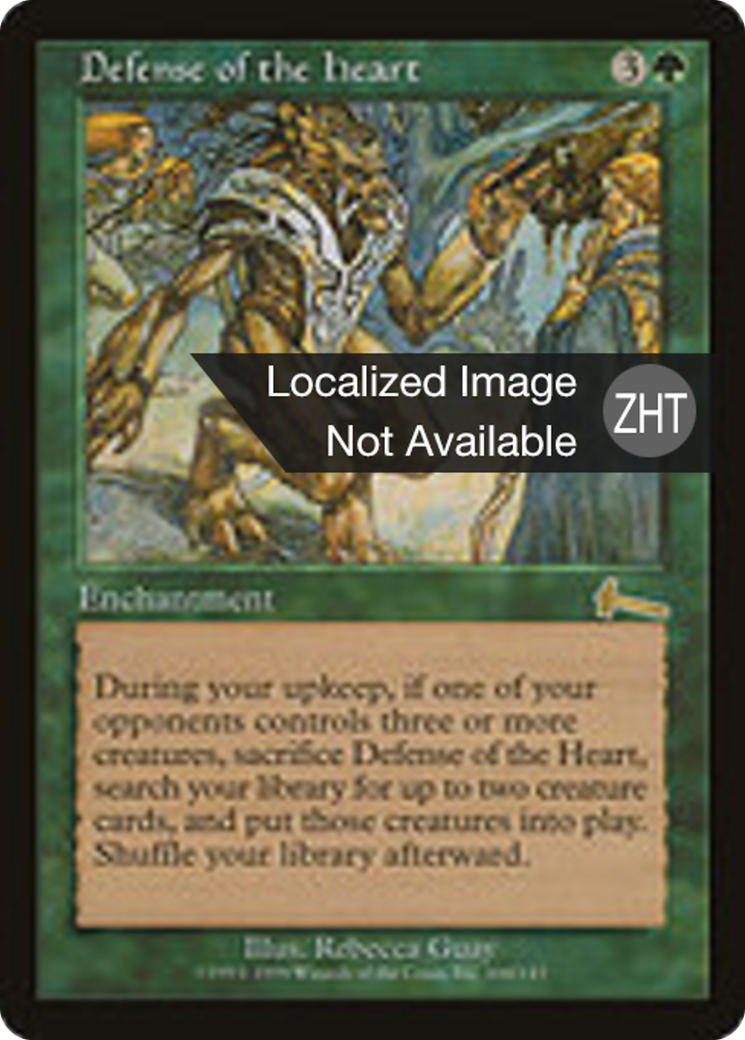 Defense of the Heart · Urza's Legacy (ULG) #100 · Scryfall Magic