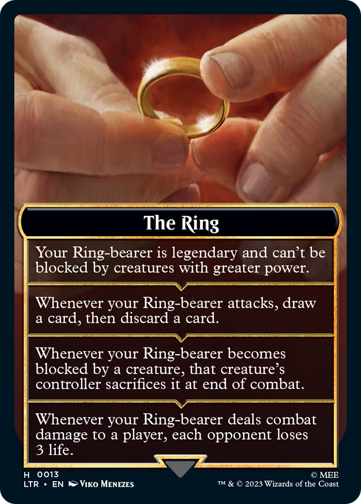 The Ring // The Ring Tempts You · Tales of Middle-earth Tokens