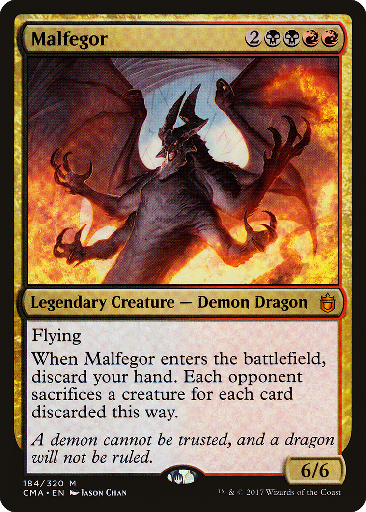 Malfegor · Commander Anthology (CMA) #184 · Scryfall Magic The