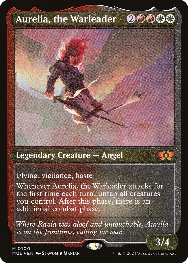 Aurelia, the Warleader (MUL) #100 [EN/E]