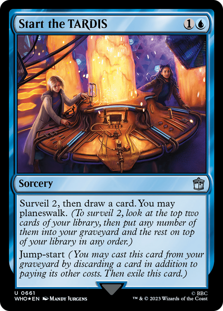 TARDIS · Doctor Who (WHO) #1142 · Scryfall Magic The Gathering Search