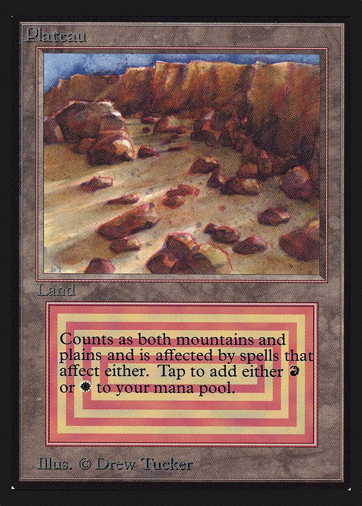 Plateau · Collectors' Edition (CED) #280 · Scryfall MTG Search
