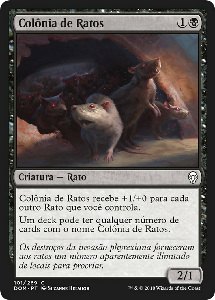 Ratos Putrescentes (Rotting Rats) · Conflux (CON) #51 · Scryfall