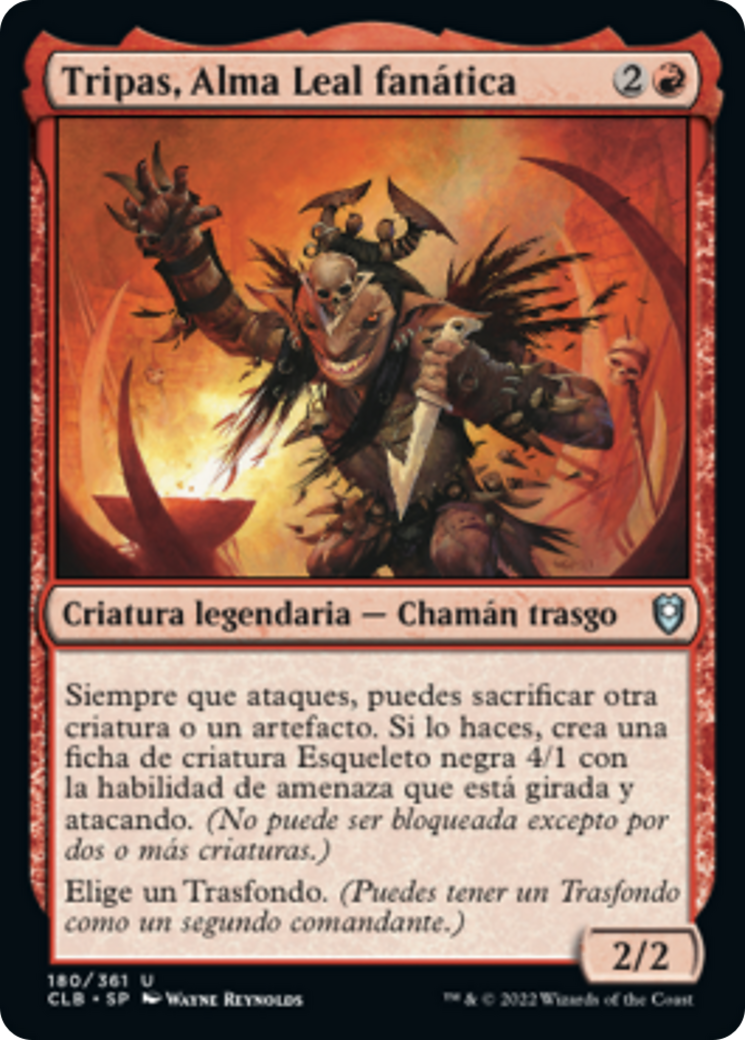 Tripas, Alma Leal fanática (Gut, True Soul Zealot) · Commander Legends:  Battle for Baldur's Gate (CLB) #180 · Scryfall Magic The Gathering Search