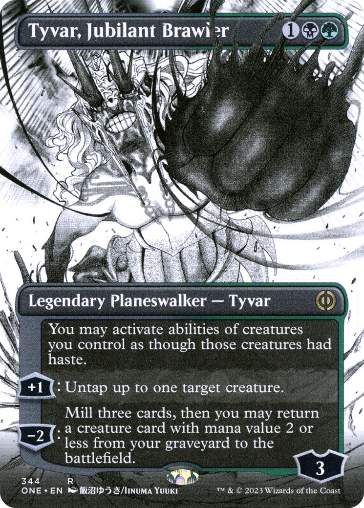 May activate. Tyvar MTG. Tyvar kell Art. MTG Phyrexia all will be one. Jubilant01.