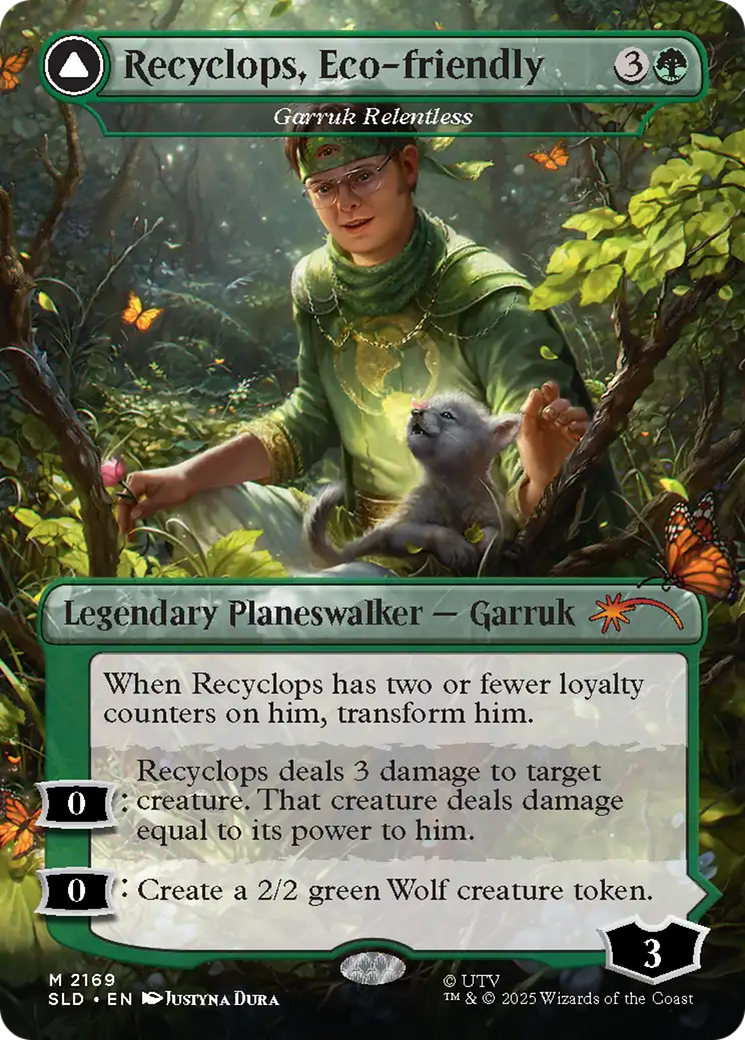 Garruk Relentless / Garruk, the Veil-Cursed