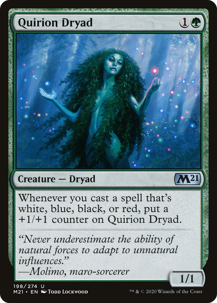 Måltid marked Korridor Quirion Dryad · Core Set 2021 (M21) #198 · Scryfall Magic: The Gathering  Search
