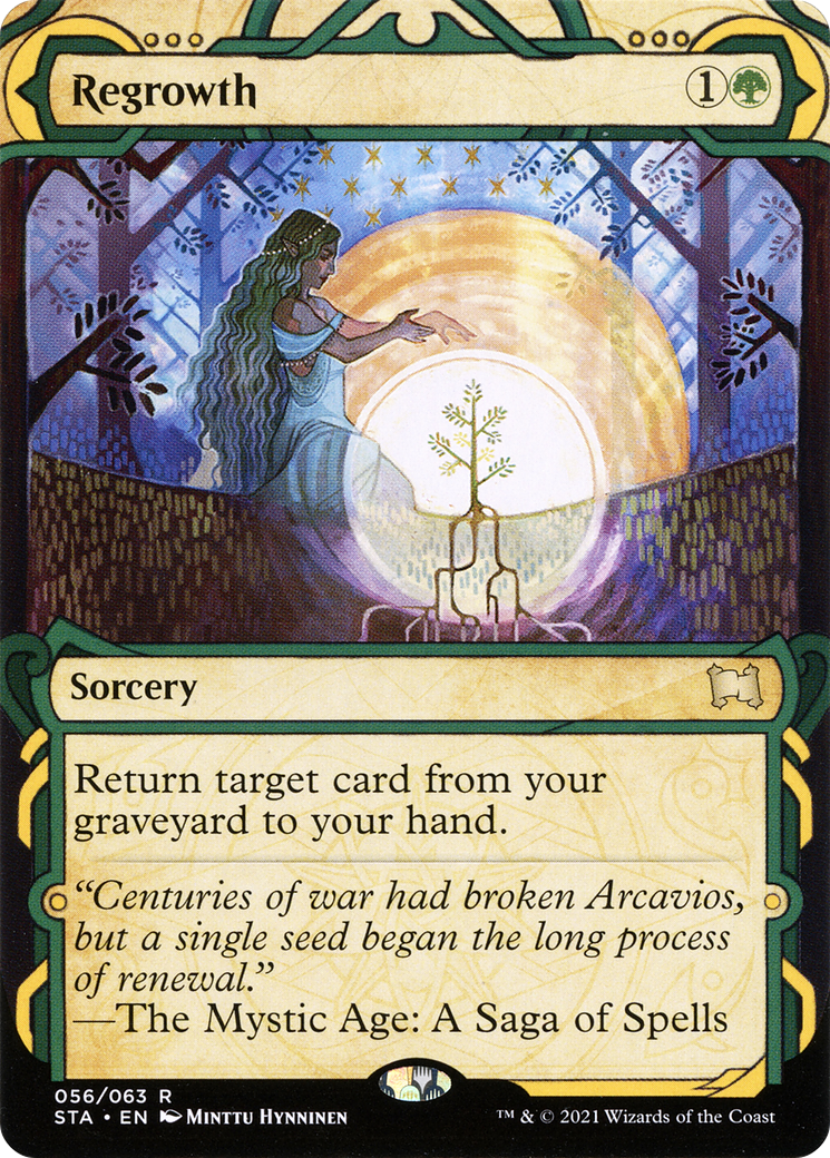 Regrowth · Strixhaven Mystical Archive (STA) #56 · Scryfall Magic