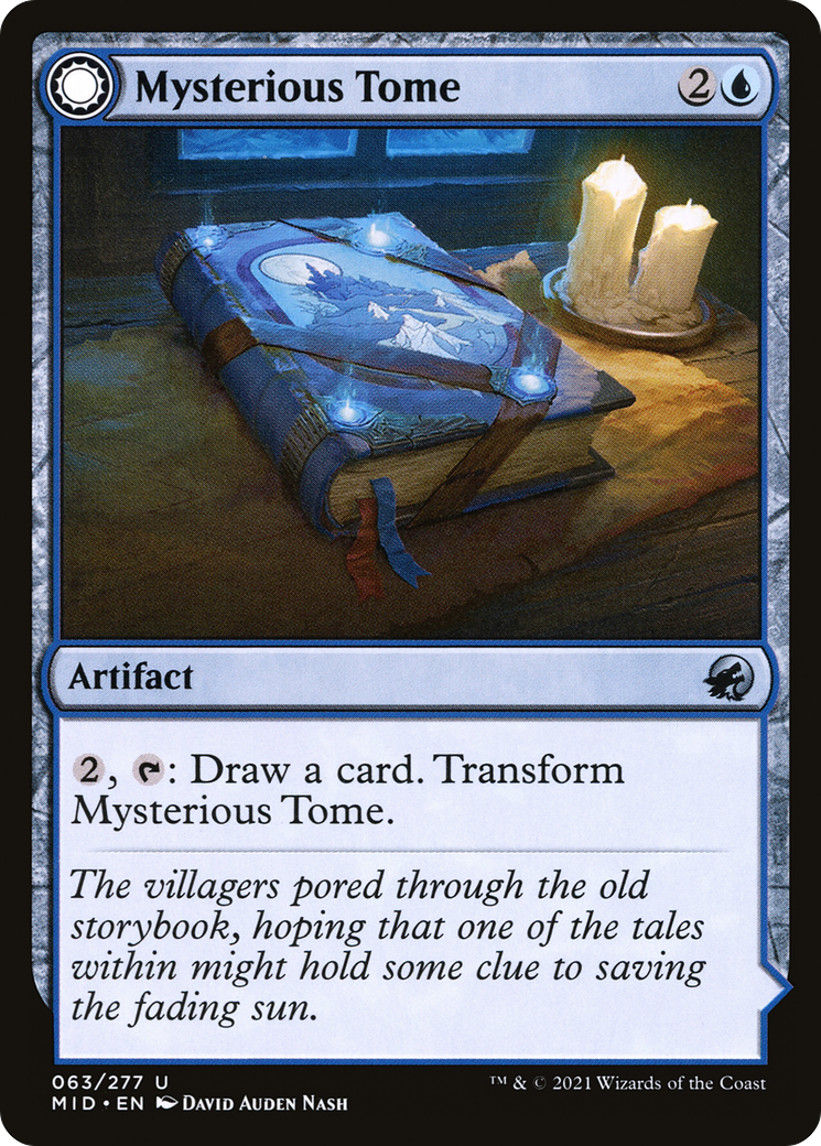Mysterious Tome // Chilling Chronicle · Innistrad: Midnight Hunt (MID