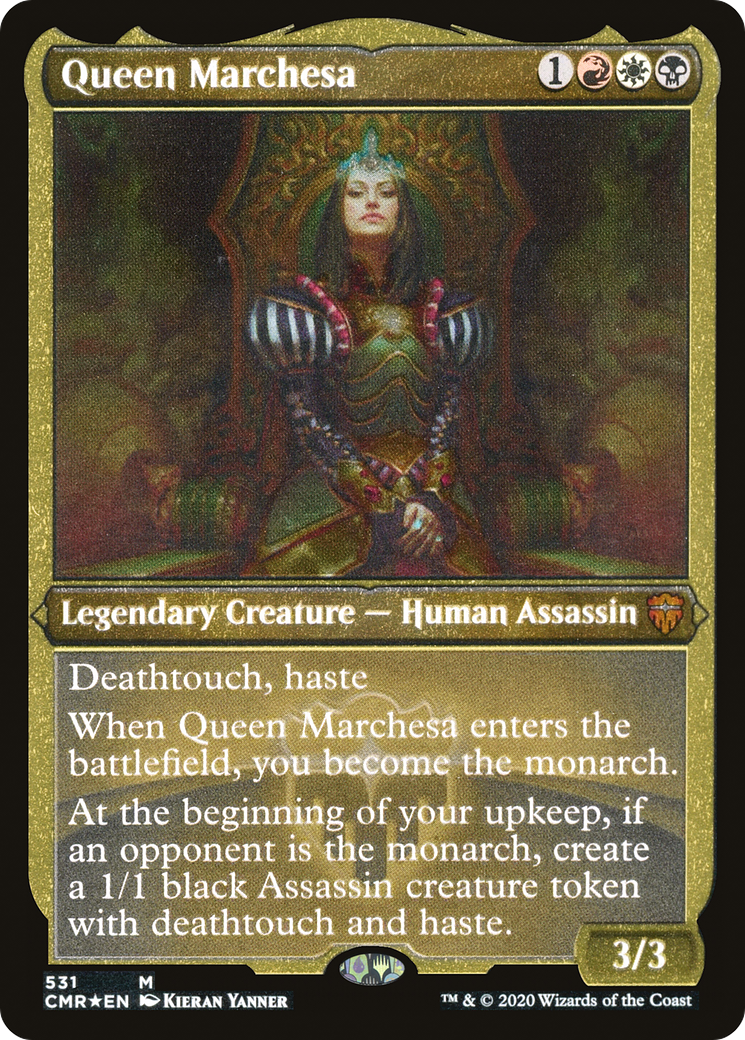 Queen Marchesa · Commander Legends (CMR) #531 · Scryfall Magic The ...