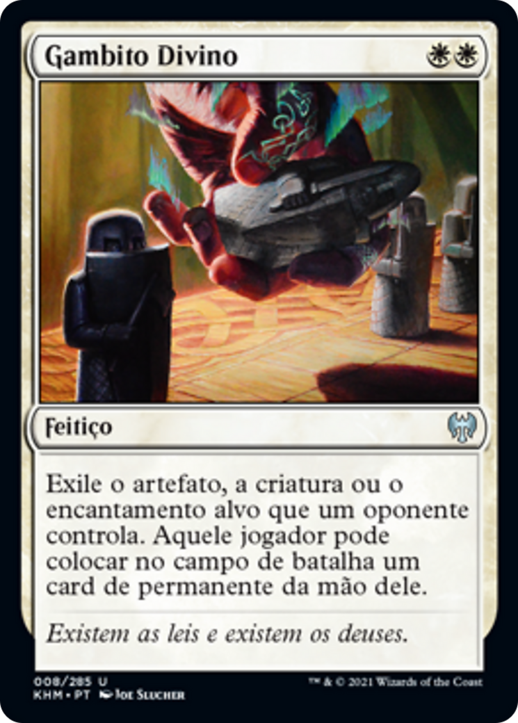 Gambito Divino (Divine Gambit) · Kaldheim (KHM) #8 · Scryfall Magic The  Gathering Search