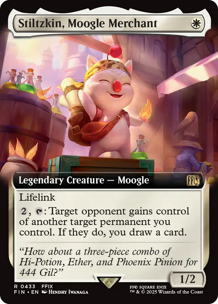 Stiltzkin, Moogle Merchant – Final Fantasy #433 | TCG Advance