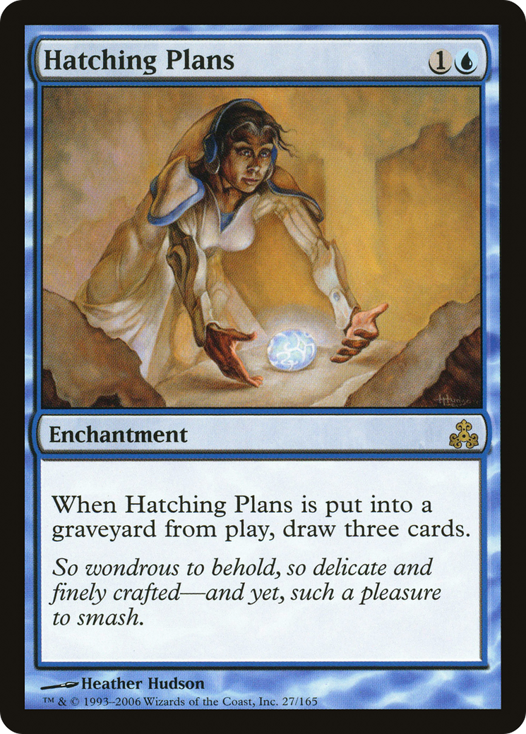 Hatching Plans · Guildpact (GPT) #27 · Scryfall Magic The