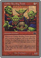 Goblin Bowling Team from Unglued painted by Pete Venters