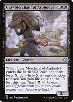 Gray Merchant of Asphodel from Starter Commander Decks painted by Scott Murphy